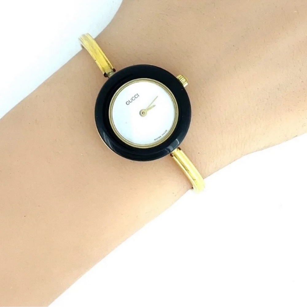 Gucci Italian luxury bezel Watch bracelet 💕 - Picture 9 of 10